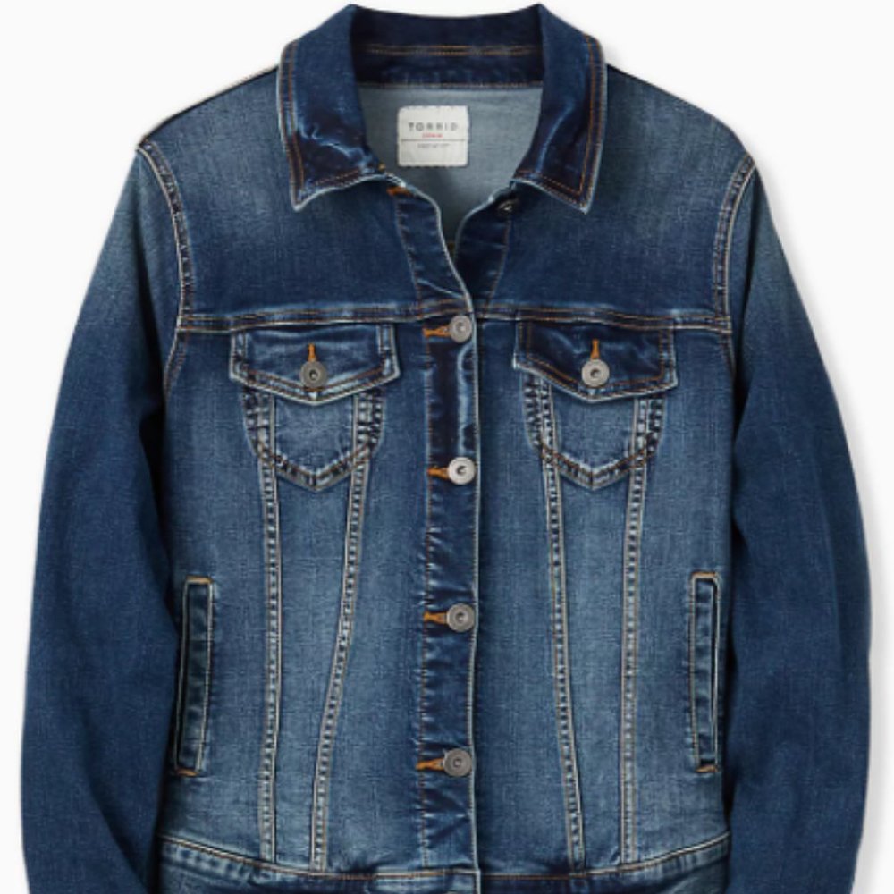 Torrid Jean Jacket (Size 1)